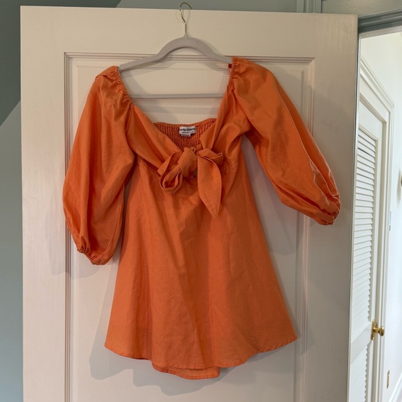 Charlie Holiday Dresses & Skirts - Charlie Holiday Mini Dress with Puff Sleeves